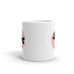 TO THE MOON porcelain 11oz mug