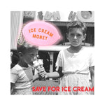 ICE SCREAM unframed canvas print