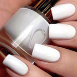 VEGAN NAIL POLISH white opaque